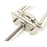From The Anvil - Polished Nickel Slimline Art Deco Door Knocker | Sku. 90042 | Trade Door Handles.
