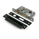 From The Anvil - Black 2.5" Euro Profile Sash Lock | Sku. 90055 | Trade Door Handles.