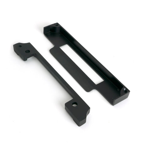 From The Anvil - Black 1/2" Euro Sash Lock Rebate Kit | Sku. 90057 | Trade Door Handles.