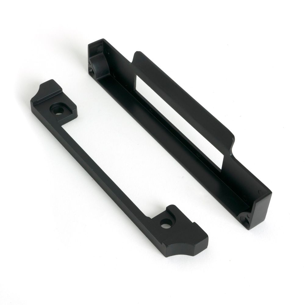 From The Anvil - Black 1/2" Euro Sash Lock Rebate Kit | Sku. 90057 | Trade Door Handles.