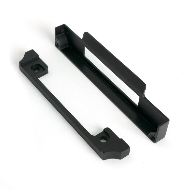 From The Anvil - Black 1/2" Euro Sash Lock Rebate Kit | Sku. 90057 | Trade Door Handles.