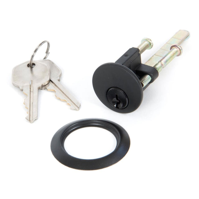 From The Anvil - Black Rim Cylinder KA | Sku. 90060 | Trade Door Handles.