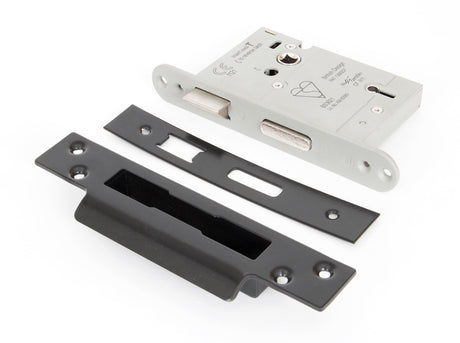 From The Anvil - Black 3" 5 Lever Heavy Duty Sash Lock KA | Sku. 90062 | Trade Door Handles.