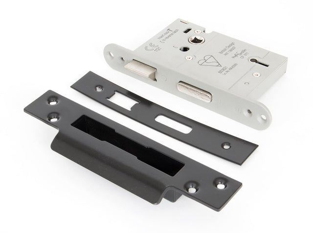 From The Anvil - Black 3" 5 Lever Heavy Duty Sash Lock KA | Sku. 90062 | Trade Door Handles.