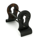 From The Anvil - Aged Bronze 50mm Euro Door Pull (Back to Back fixings) | Sku. 90067 | Trade Door Handles.