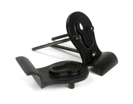 From The Anvil - Aged Bronze 50mm Euro Door Pull (Back to Back fixings) | Sku. 90067 | Trade Door Handles.