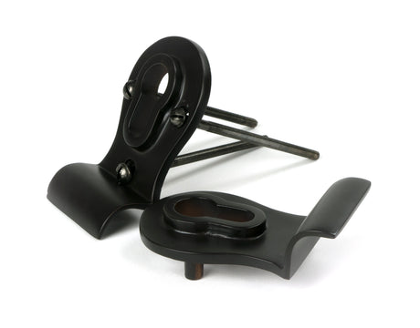 From The Anvil - Aged Bronze 50mm Euro Door Pull (Back to Back fixings) | Sku. 90067 | Trade Door Handles.