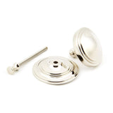 From The Anvil - Polished Nickel Art Deco Centre Door Knob | Sku. 90068 | Trade Door Handles.