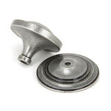 From The Anvil - Pewter Art Deco Centre Door Knob | Sku. 90069 | Trade Door Handles.