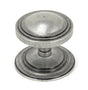 From The Anvil - Pewter Art Deco Centre Door Knob | Sku. 90069 | Trade Door Handles.