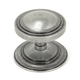 From The Anvil - Pewter Art Deco Centre Door Knob | Sku. 90069 | Trade Door Handles.