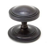 From The Anvil - Aged Bronze Art Deco Centre Door Knob | Sku. 90072 | Trade Door Handles.