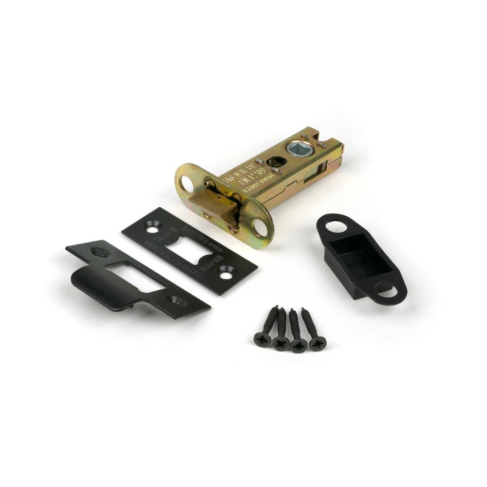 From The Anvil - Black 3" Heavy Duty Latch | Sku. 90125 | Trade Door Handles.