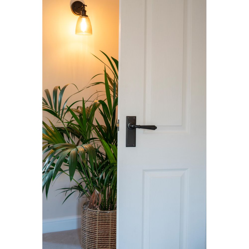 From The Anvil - Black 3" Heavy Duty Latch | Sku. 90125 | Trade Door Handles.