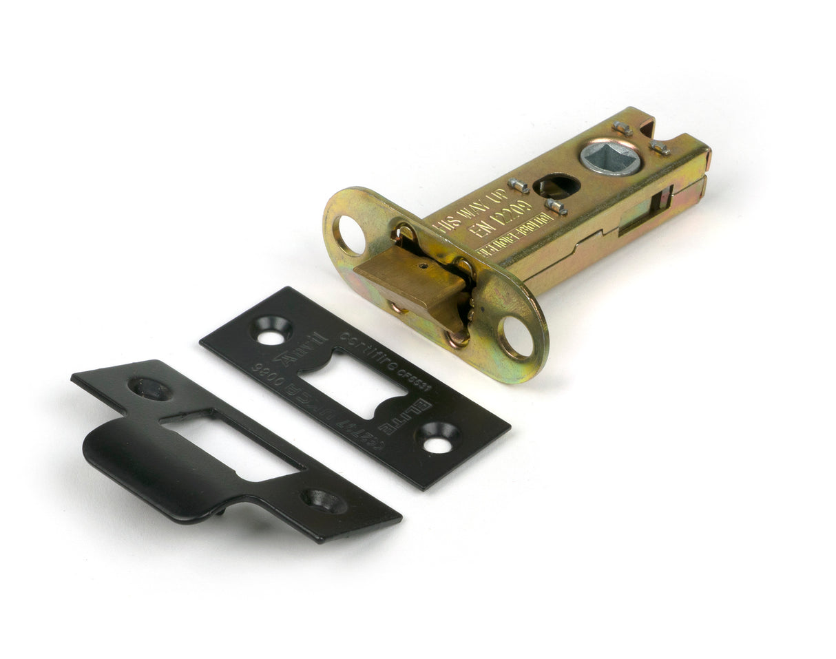 From The Anvil - Black 3" Heavy Duty Latch | Sku. 90125 | Trade Door Handles.