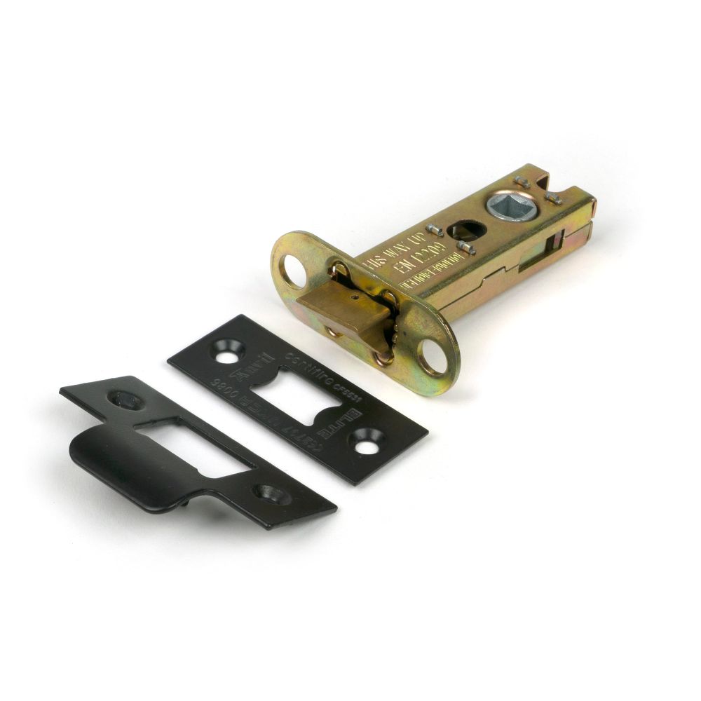 From The Anvil - Black 3" Heavy Duty Latch | Sku. 90125 | Trade Door Handles.