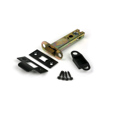 From The Anvil - Black 4" Heavy Duty Latch | Sku. 90127 | Trade Door Handles.