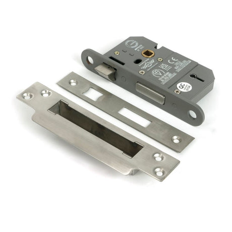 From The Anvil - SS 21/2" 5 Lever BS Sashlock | Sku. 90134 | Trade Door Handles.