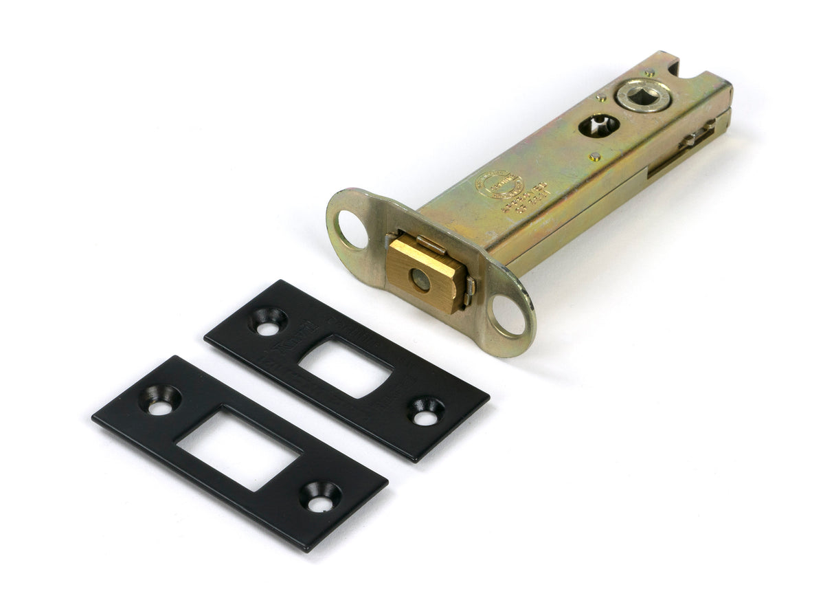 From The Anvil - Black 4" Heavy Duty Tubular Deadbolt | Sku. 90146 | Trade Door Handles.