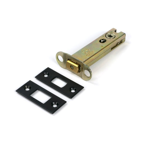 From The Anvil - Black 4" Heavy Duty Tubular Deadbolt | Sku. 90146 | Trade Door Handles.