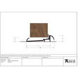 From The Anvil - Aluminium 3000mm OUM/6 Threshold | Sku. 90204 | Trade Door Handles.