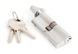 From The Anvil - Satin Chrome 40/40 Cylinder/Thumbturn | Sku. 90216 | Trade Door Handles.