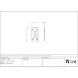 From The Anvil - SS Ventable Keep Plate | Sku. 90220 | Trade Door Handles.