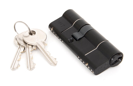 From The Anvil - Black 35/45 6pin Euro Cylinder KA | Sku. 90231 | Trade Door Handles.
