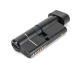 From The Anvil - Black 35/35 6pin Euro Cylinder/Thumbturn KD | Sku. 90232 | Trade Door Handles.