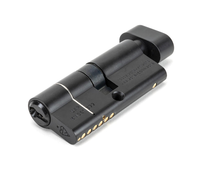 From The Anvil - Black 35/35 6pin Euro Cylinder/Thumbturn KD | Sku. 90232 | Trade Door Handles.