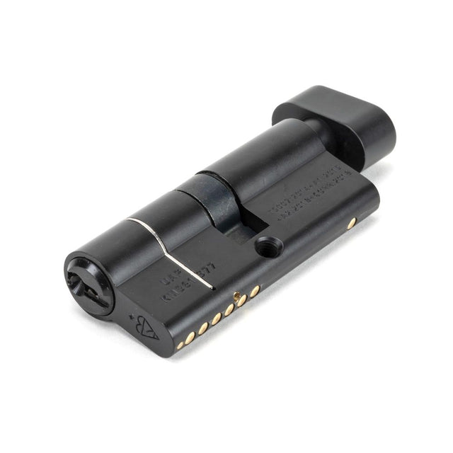 From The Anvil - Black 35/35 6pin Euro Cylinder/Thumbturn KD | Sku. 90232 | Trade Door Handles.