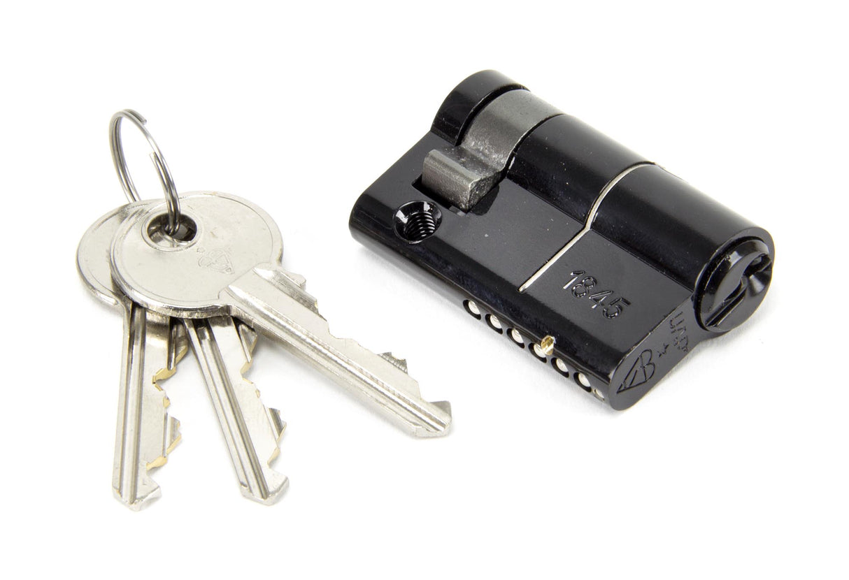 From The Anvil - Black 40/10 6pin Single Cylinder | Sku. 90236 | Trade Door Handles.