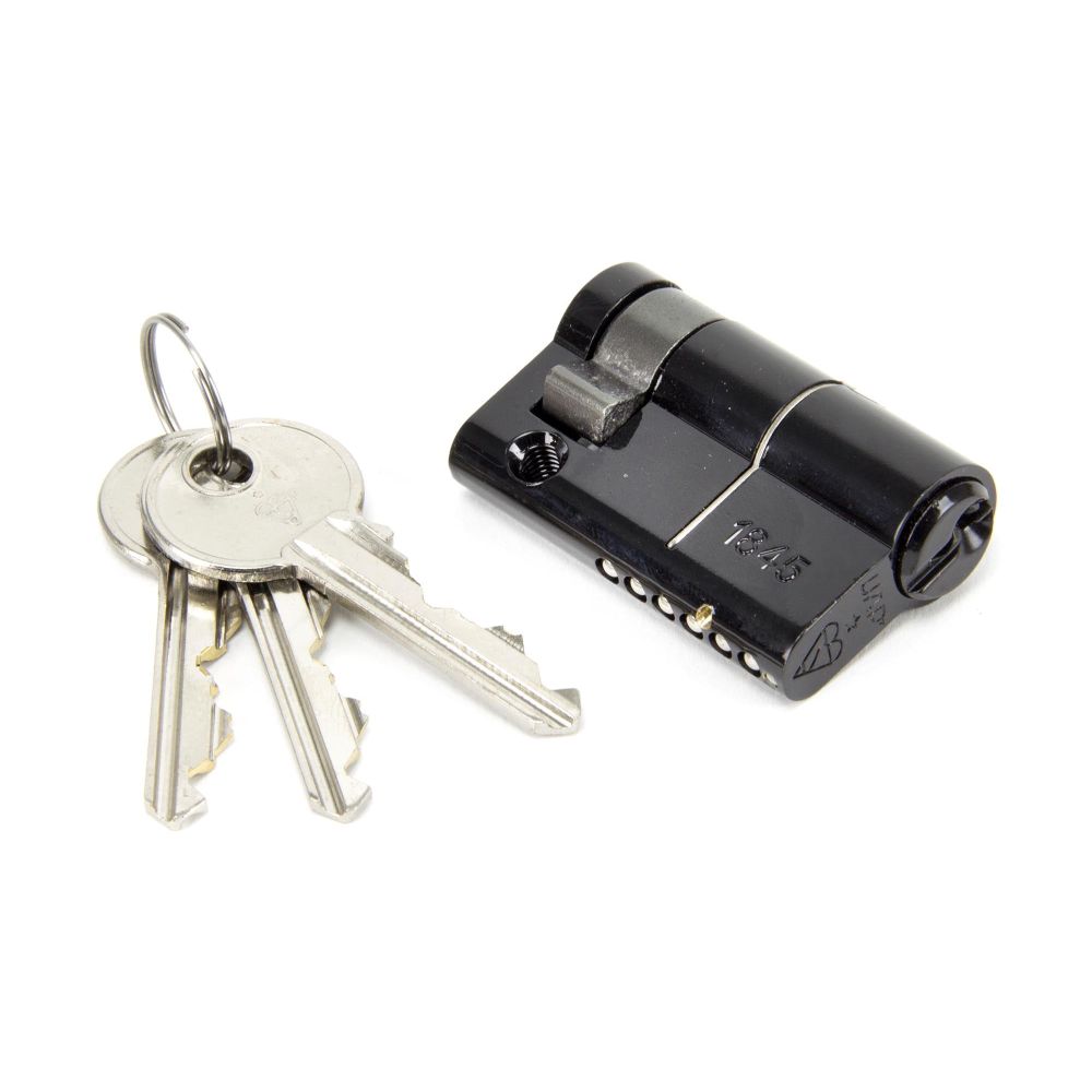 From The Anvil - Black 40/10 6pin Single Cylinder | Sku. 90236 | Trade Door Handles.