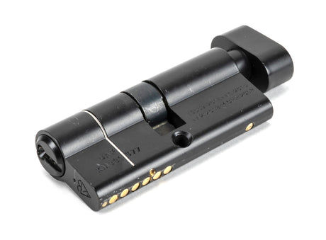 From The Anvil - Black 35/35 6pin Euro Cylinder/Thumbturn KA | Sku. 90240 | Trade Door Handles.