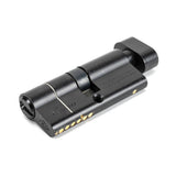 From The Anvil - Black 35/35 6pin Euro Cylinder/Thumbturn KA | Sku. 90240 | Trade Door Handles.