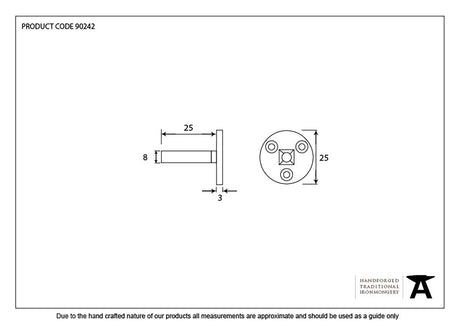 From The Anvil - Taylor Spindle | Sku. 90242 | Trade Door Handles.