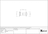 From The Anvil - Satin Chrome Door Viewer 180 Degree (34-56mm Door) | Sku. 90245 | Trade Door Handles.