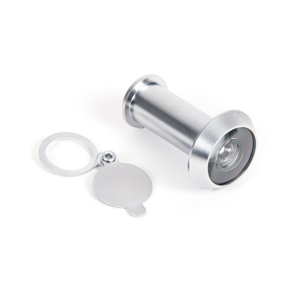 From The Anvil - Satin Chrome Door Viewer 180 Degree (34-56mm Door) | Sku. 90245 | Trade Door Handles.