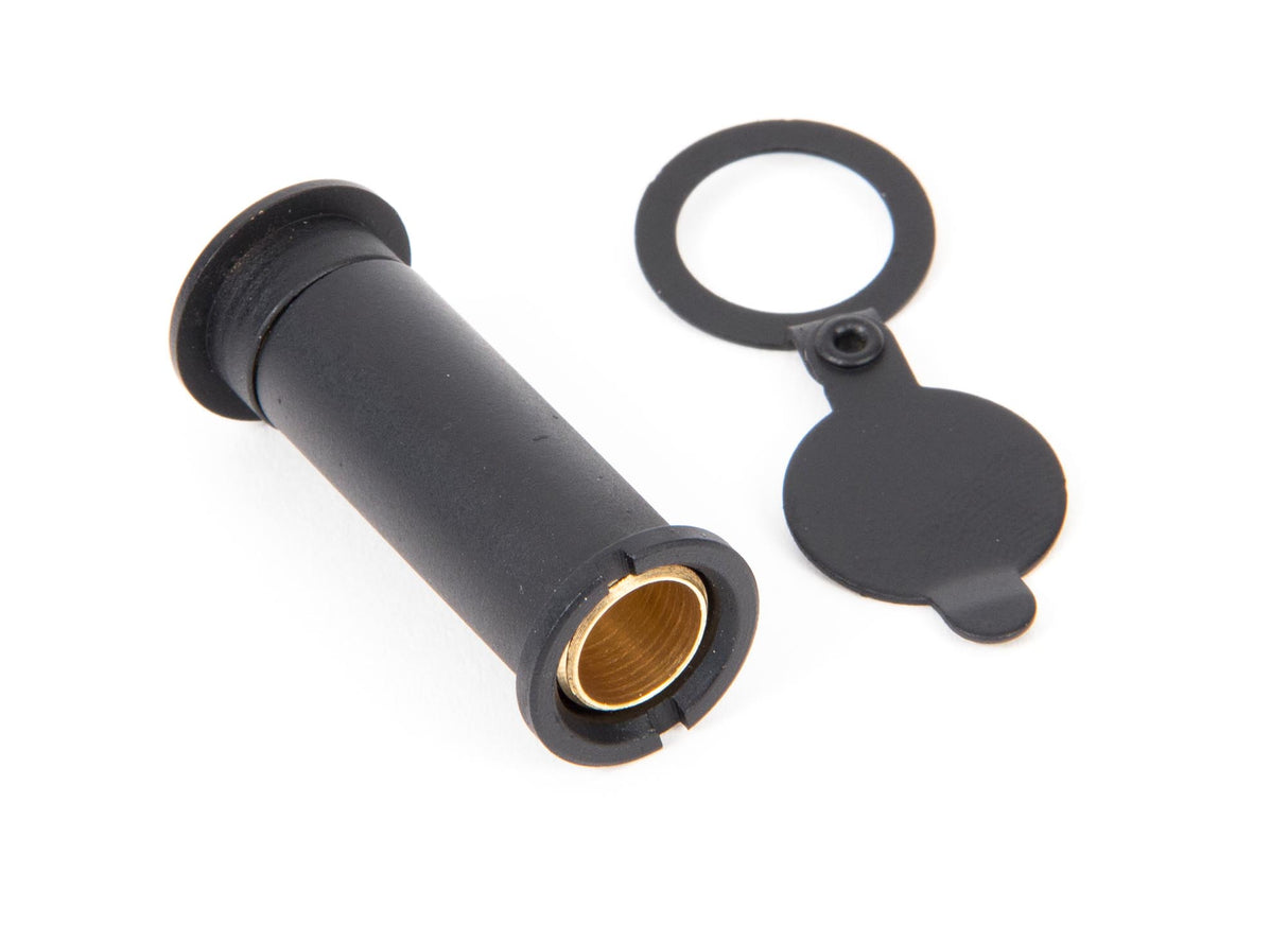 From The Anvil - Black Door Viewer 180 Degree (38-63mm Door) | Sku. 90246 | Trade Door Handles.