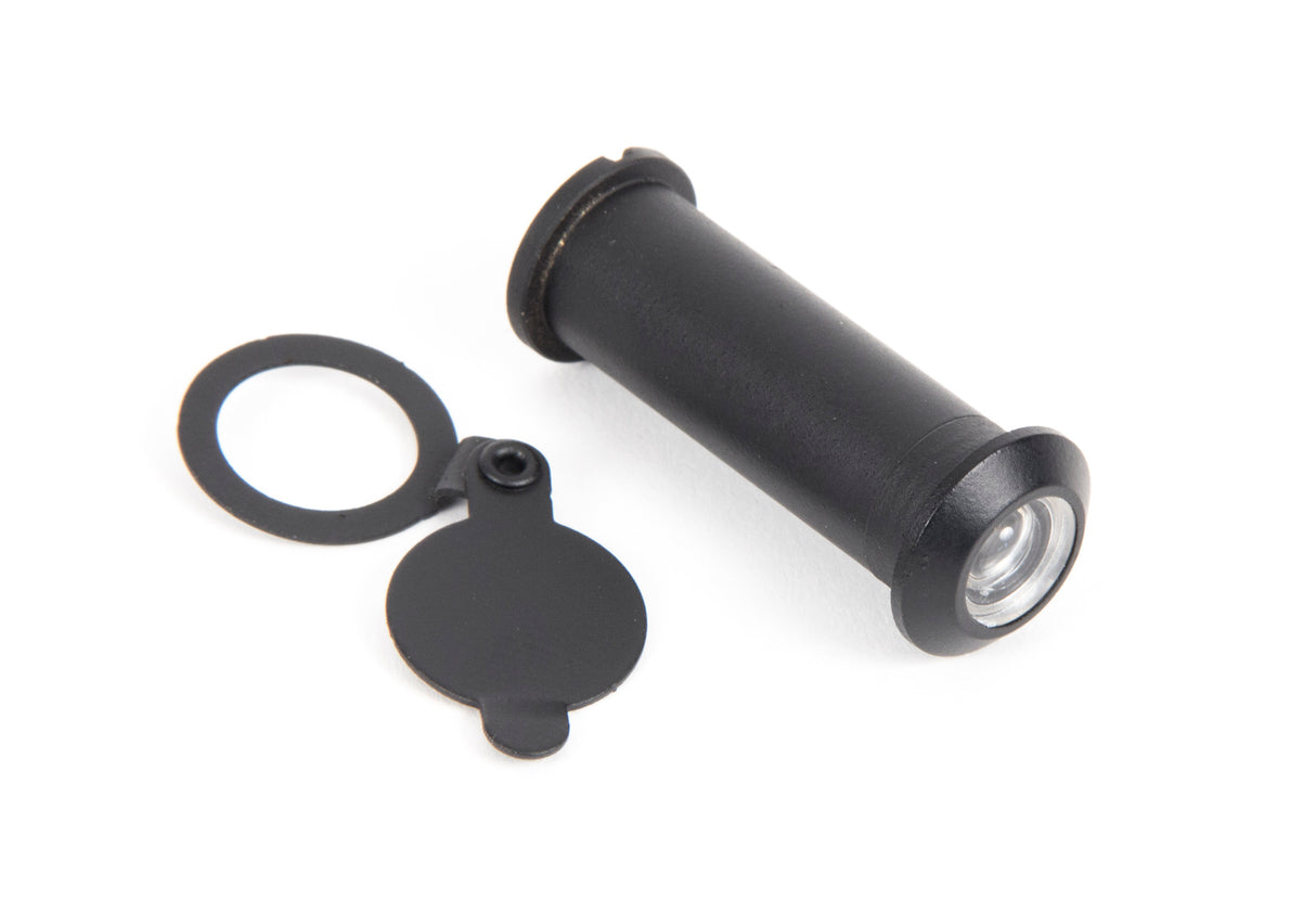 From The Anvil - Black Door Viewer 180 Degree (38-63mm Door) | Sku. 90246 | Trade Door Handles.