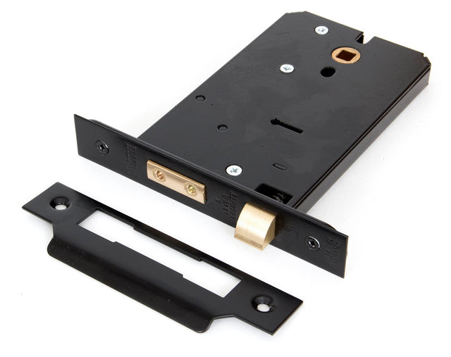 From The Anvil - Black 6" Horizontal 5 Lever Sash Lock | Sku. 90247 | Trade Door Handles.