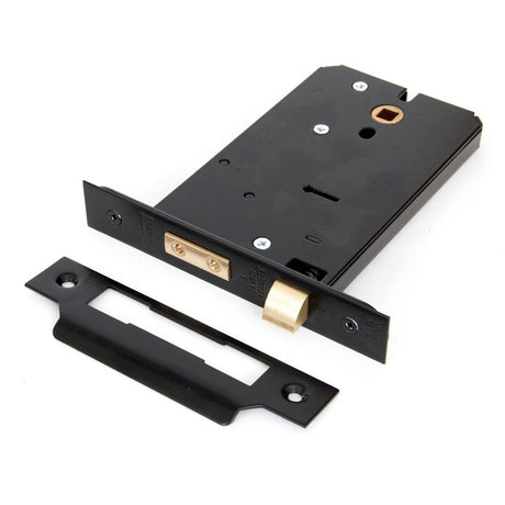 From The Anvil - Black 6" Horizontal 5 Lever Sash Lock | Sku. 90247 | Trade Door Handles.