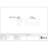 From The Anvil - Black Size 2-5 Door Closer & Cover | Sku. 90248 | Trade Door Handles.