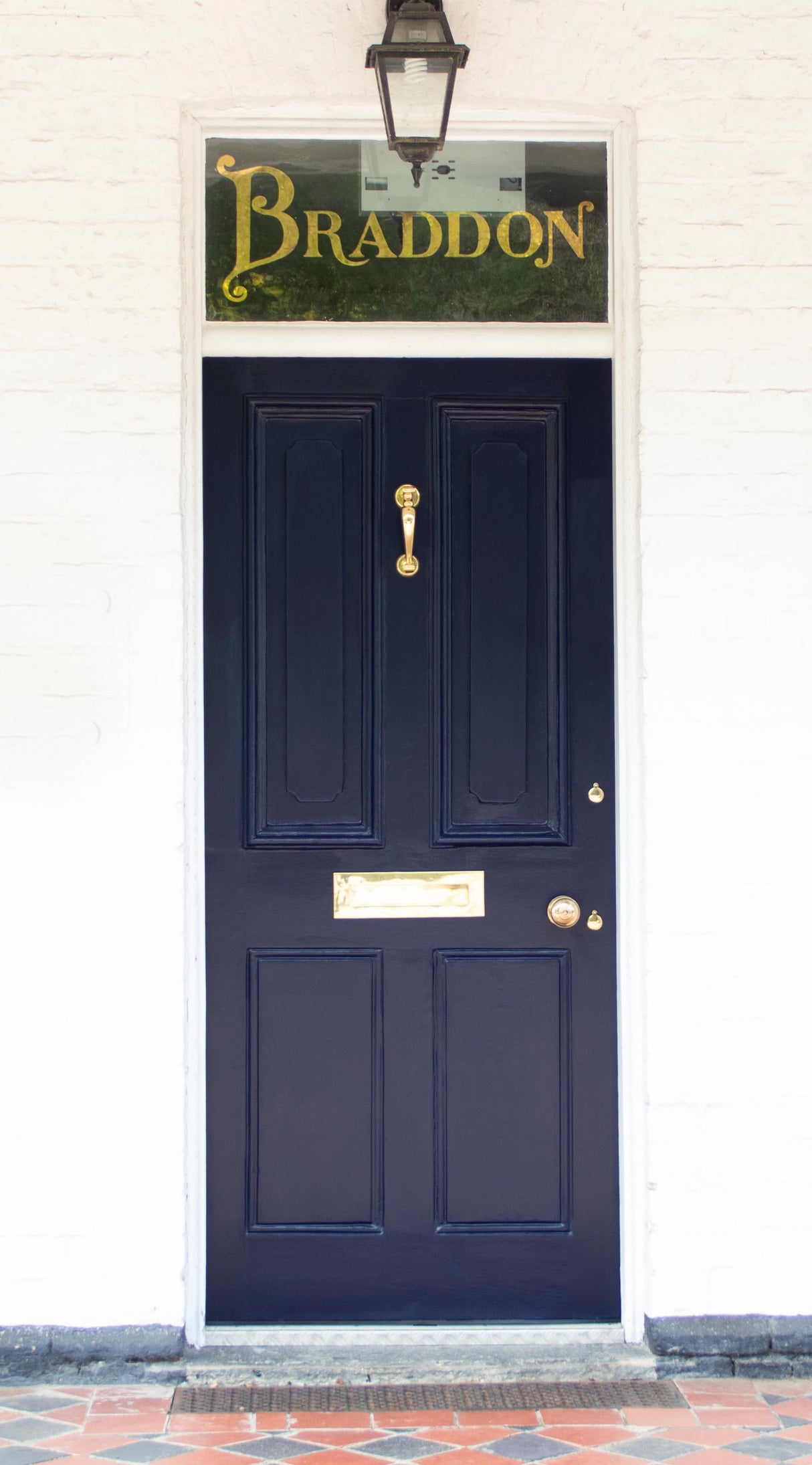 From The Anvil - Polished Brass Doctors Door Knocker | Sku. 90251 | Trade Door Handles.