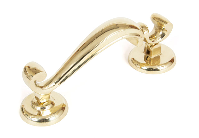 From The Anvil - Polished Brass Doctors Door Knocker | Sku. 90251 | Trade Door Handles.