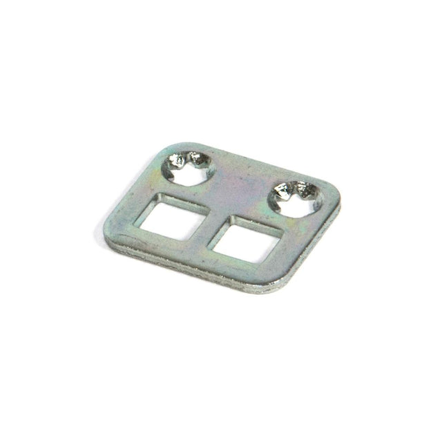 From The Anvil - BZP Excal - Flat Plate Shoot Bolt Keep | Sku. 90254 | Trade Door Handles.