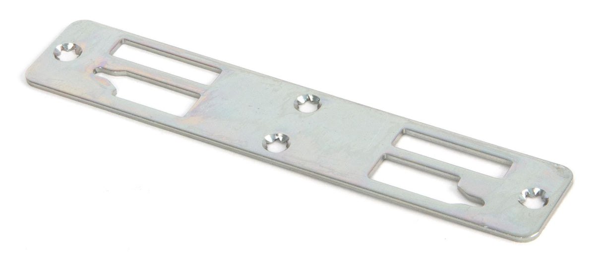 From The Anvil - BZP Excal - Flat Plate Centre Keep | Sku. 90255 | Trade Door Handles.
