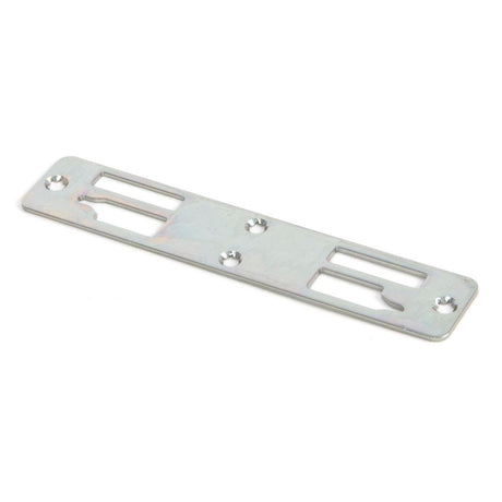 From The Anvil - BZP Excal - Flat Plate Centre Keep | Sku. 90255 | Trade Door Handles.