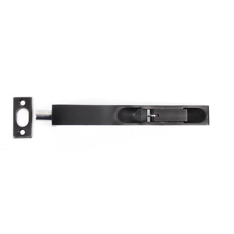 From The Anvil - Black PVD Stainless Steel 6" Flush Bolt | Sku. 90266 | Trade Door Handles.