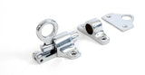 From The Anvil - Polished Chrome Fanlight Catch + Two Keeps | Sku. 90268 | Trade Door Handles.